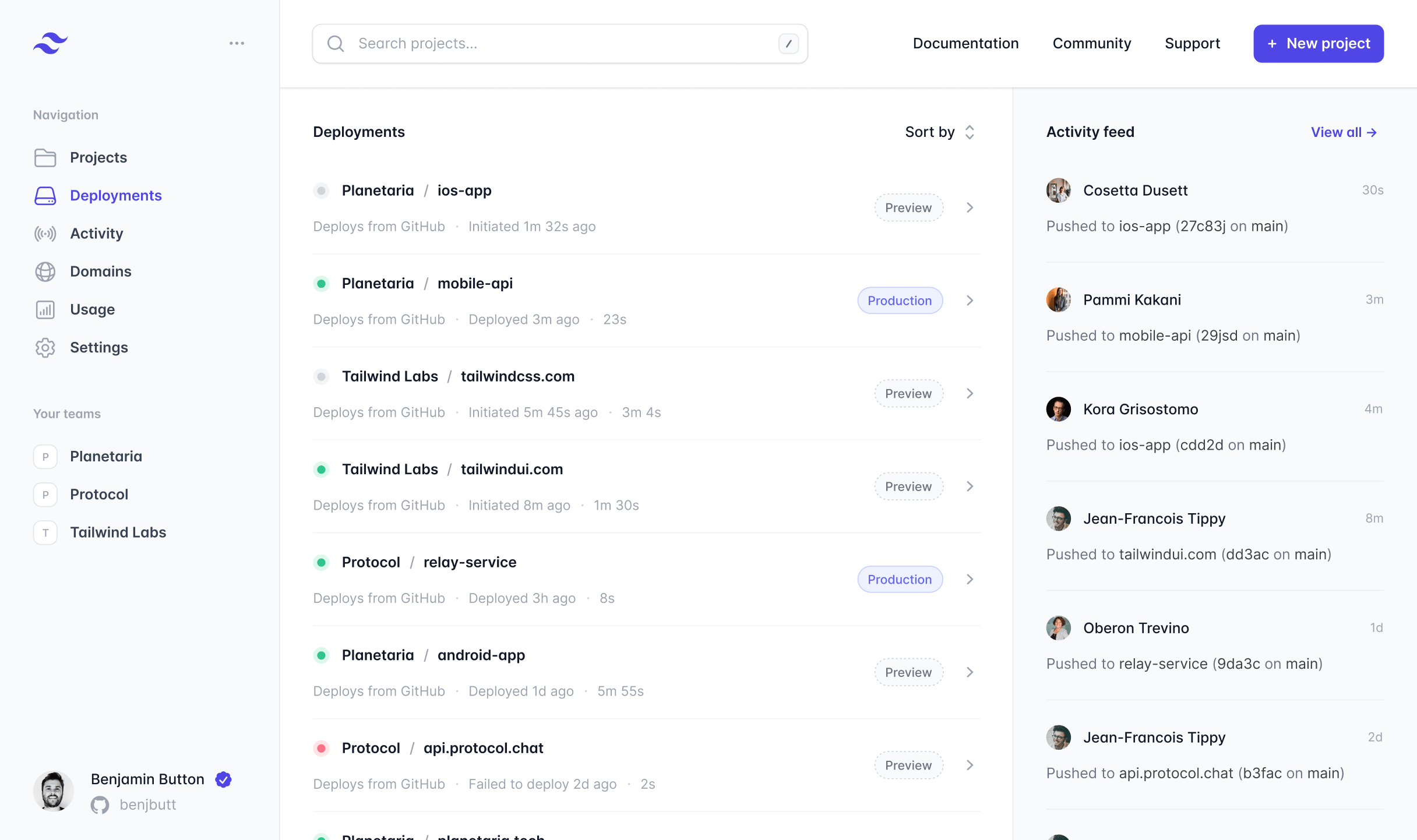 BlueSky Scheduler App Screenshot